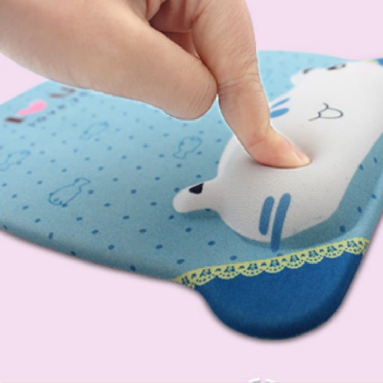 Tappetino per mouse con cinturino in silicone per cartoni animati