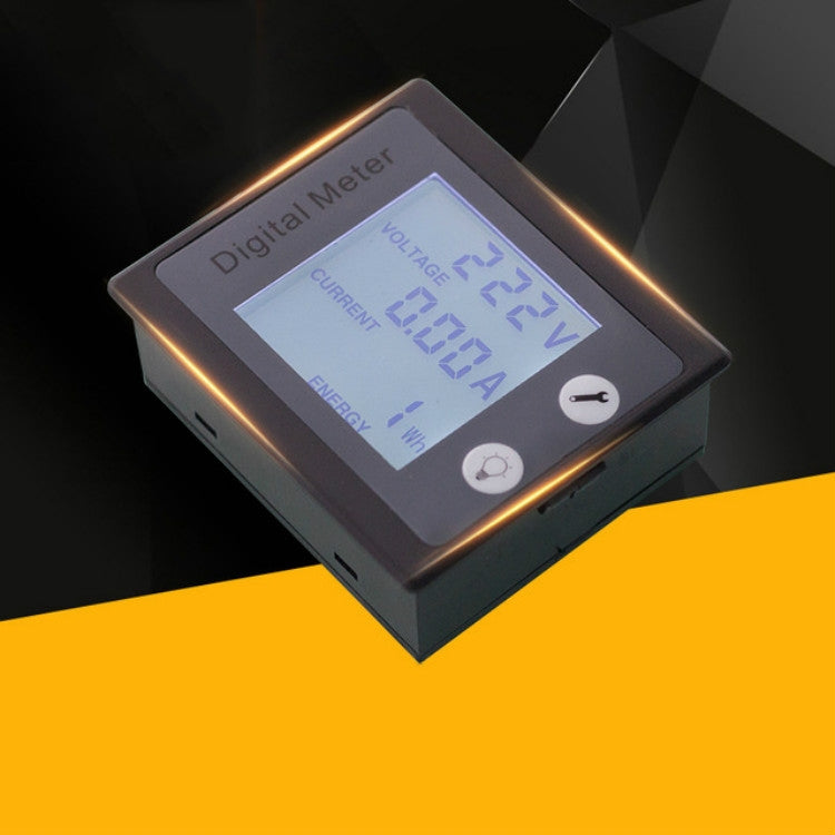 strumento per elettricisti misuratore di tensione e corrente multifunzione con display digitale CA peacefair PZEM-011, Host + Closed CT, Host + Opening CT