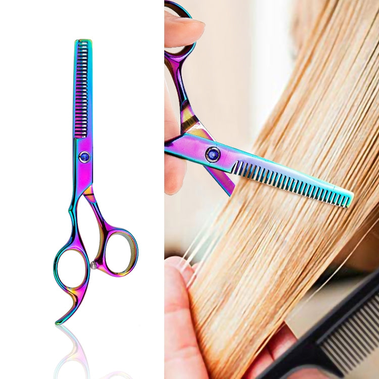 Forbici professionali per taglio capelli, kit per parrucchieri, forbici per sfoltire, barbiere
