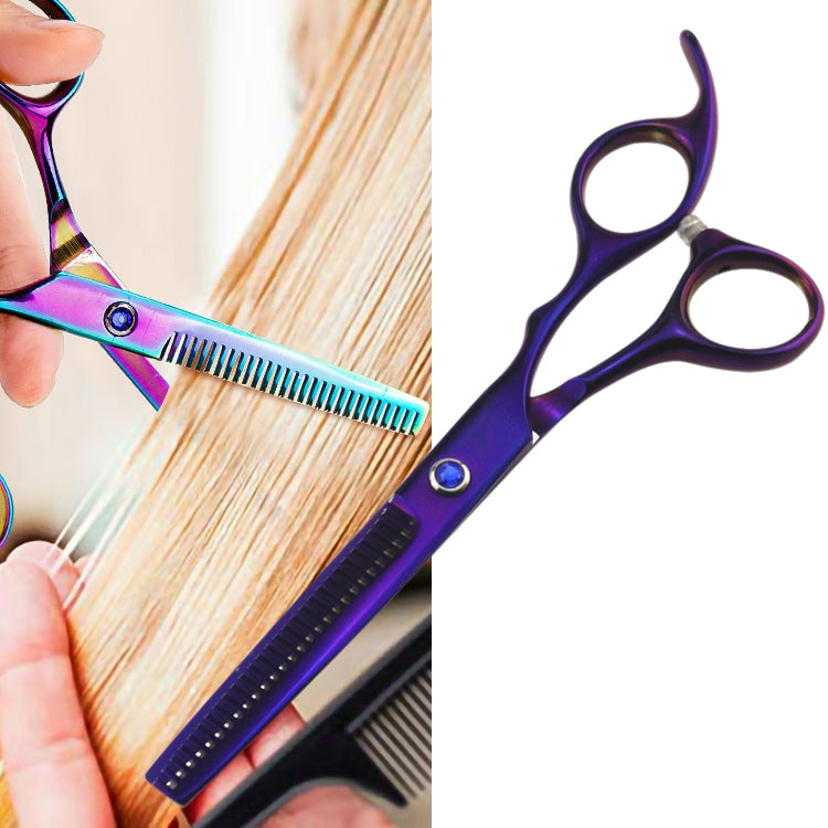 Forbici professionali per taglio capelli, kit per parrucchieri, forbici per sfoltire, barbiere