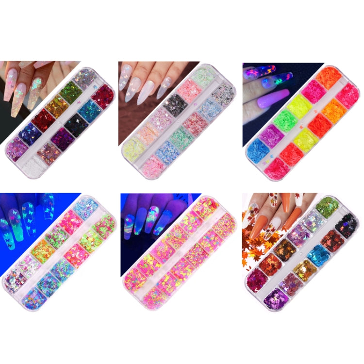 2 pz. Paillettes Sinfonia Laser Farfalla per Nail Art, 01, 02, 03, 04, 05, 06, 07, 08, 09, 10, 11, 12, 13, 14, 15, 16, 17, 18, 19, 20, 21, 22, 23, 24, 25, 26, 27, 28, 29, 30