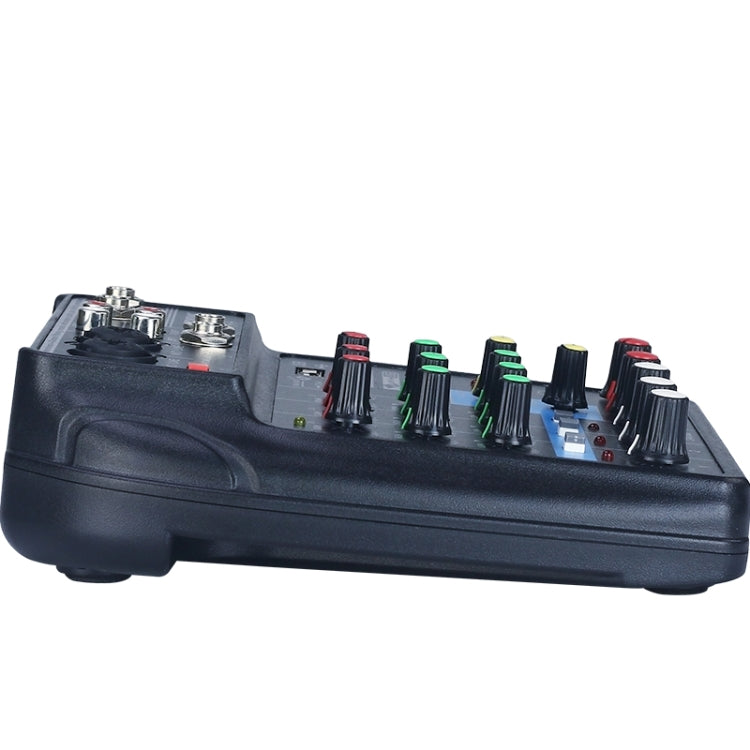 TU04 Console di missaggio audio BT Registra Monitor con alimentazione Phantom 48V Percorsi AUX Plus Effetti Mixer audio a 4 canali con USB
