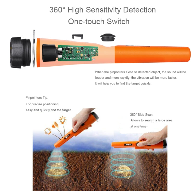Metal Detector Gold DetectorPointer Individuazione, GP-Pointer S Orange, GP-Pointer S Black, GP-Pointer S Green