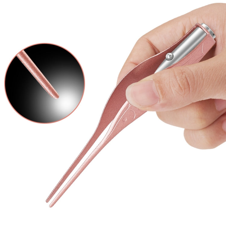 3 pinzette per utensili a cucchiaio con luce visibile