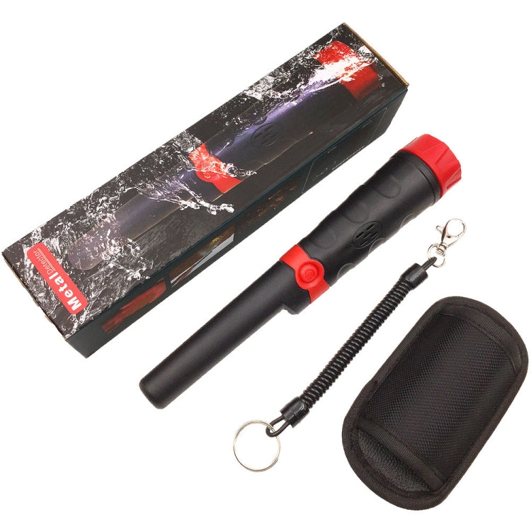 MD970 Rilevatore di metalli con sensibilità regolabile con asta di posizionamento in metallo ad alta sensibilità impermeabile, Positioning Rod (Black), Positioning Rod (Orange)
