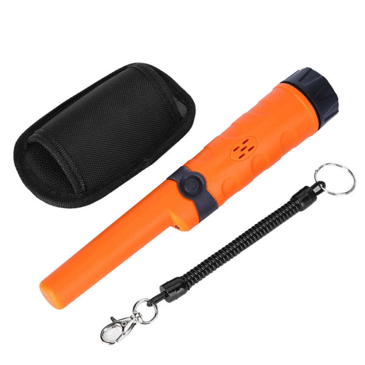 MD970 Rilevatore di metalli con sensibilità regolabile con asta di posizionamento in metallo ad alta sensibilità impermeabile, Positioning Rod (Black), Positioning Rod (Orange)