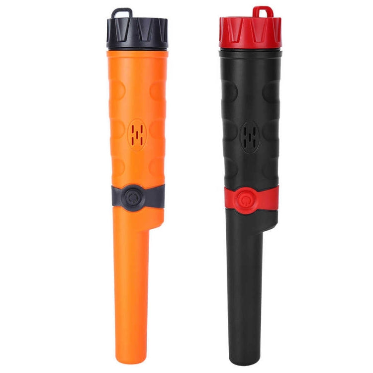 MD970 Rilevatore di metalli con sensibilità regolabile con asta di posizionamento in metallo ad alta sensibilità impermeabile, Positioning Rod (Black), Positioning Rod (Orange)