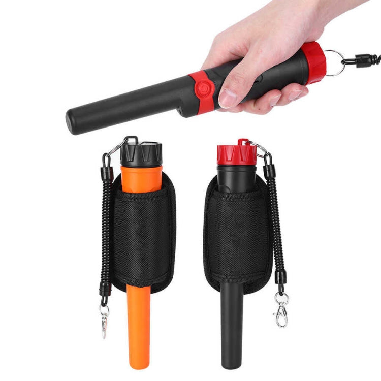 MD970 Rilevatore di metalli con sensibilità regolabile con asta di posizionamento in metallo ad alta sensibilità impermeabile, Positioning Rod (Black), Positioning Rod (Orange)