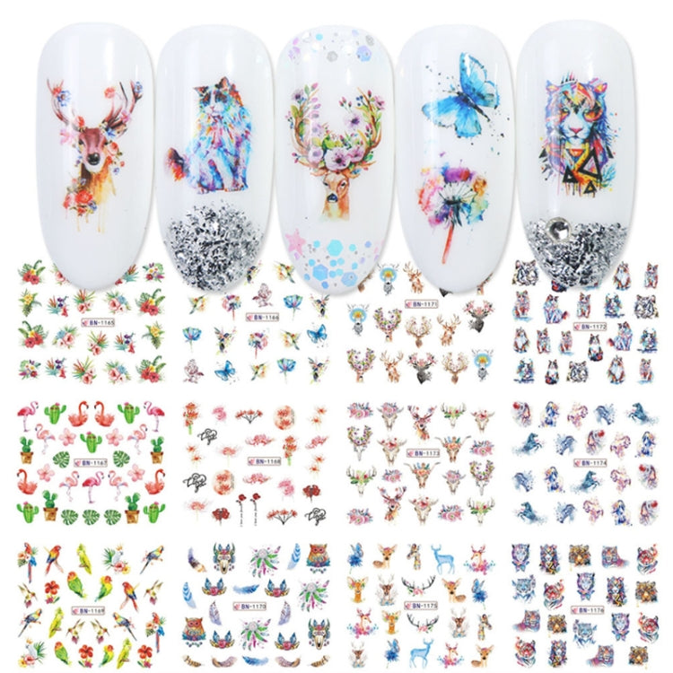 5pcs adesivi per nail art piccoli adesivi acchiappasogni freschi