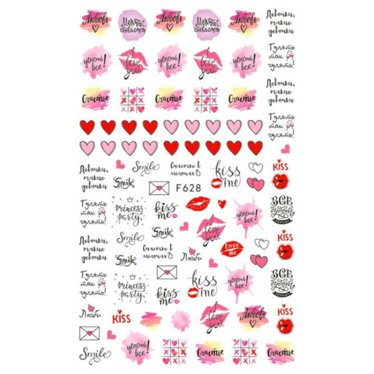 Autoadesivo di arte del chiodo di retro colore della rosa della farfalla adesiva 10pcs 3D