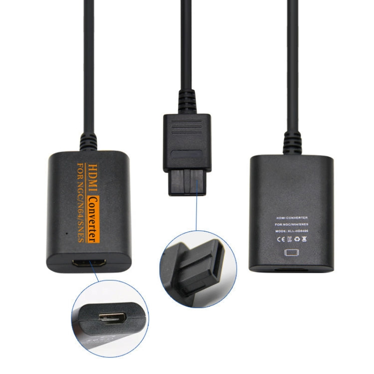 Convertitore video per console di gioco retrò 720P Convertitore HDMI per NGC/N64/SNES/SFC