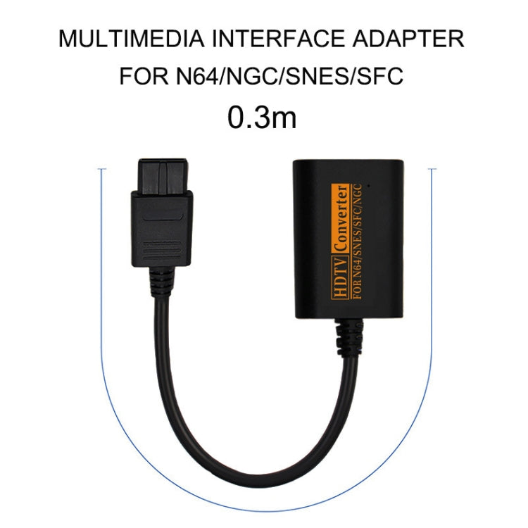 Convertitore video per console di gioco retrò 720P Convertitore HDMI per NGC/N64/SNES/SFC