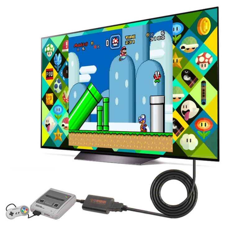 Convertitore video per console di gioco retrò 720P Convertitore HDMI per NGC/N64/SNES/SFC