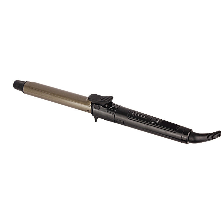 Bigodino per capelli in nano titanio con display digitale della temperatura a LED, 19mm, 22mm, 25mm, 28mm, 32mm