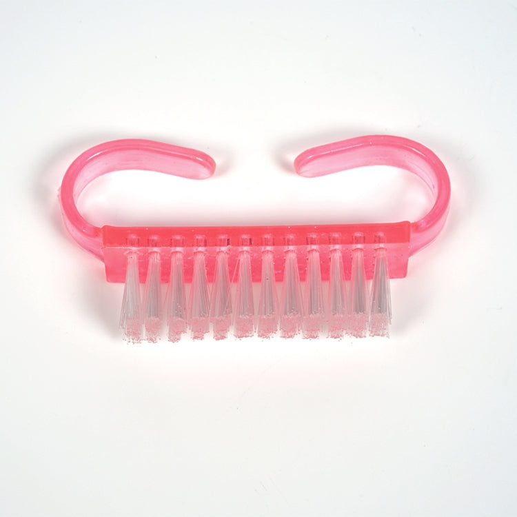 10 pennelli per pulizia strumenti per la cura delle unghie, manicure e pedicure, rimuovi la polvere, pennelli puliti ad angolo piccolo