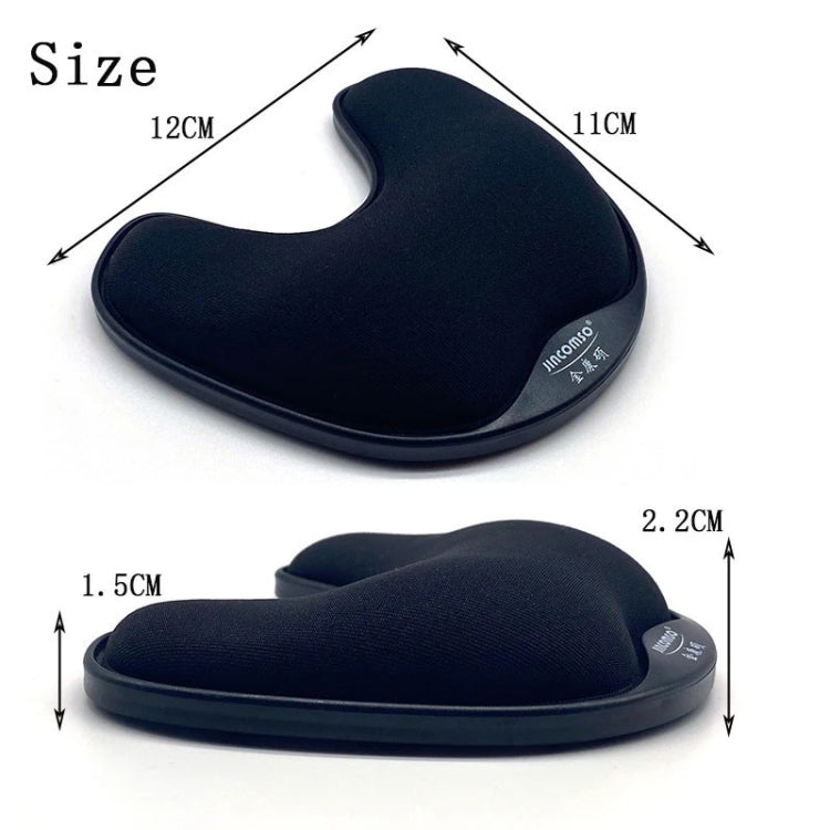 Poggiapolsi creativo con polsino per mouse in silicone a forma di U JINCOMSO JK-V1B