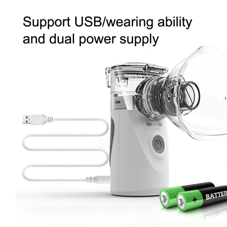 Atomizzatore portatile ad ultrasuoni Micro mesh Atomizzatore portatile per uso domestico per adulti e bambini, YMK-R9
