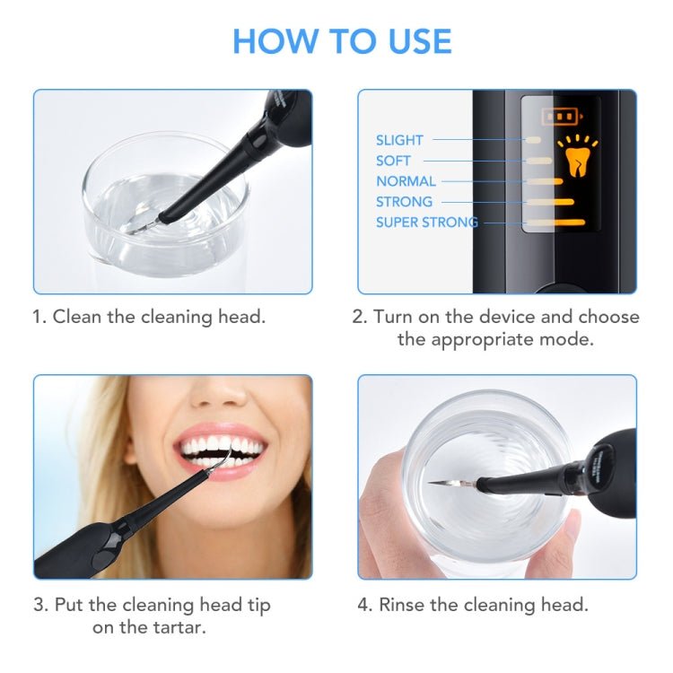 Pulizia dentale e scaler Strumento dentale portatile elettrico per la cura della casa Strumento dentale di bellezza