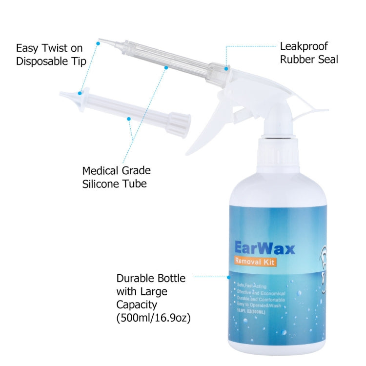 Ear Wash Ball Ear Wash Set Strumento per la pulizia del cerume