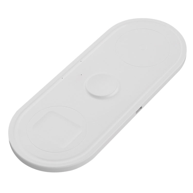 KT-W50A8 Caricabatterie wireless con staffa multifunzione 3 in 1 da 10 W per iPhone / iWatch / AirPods