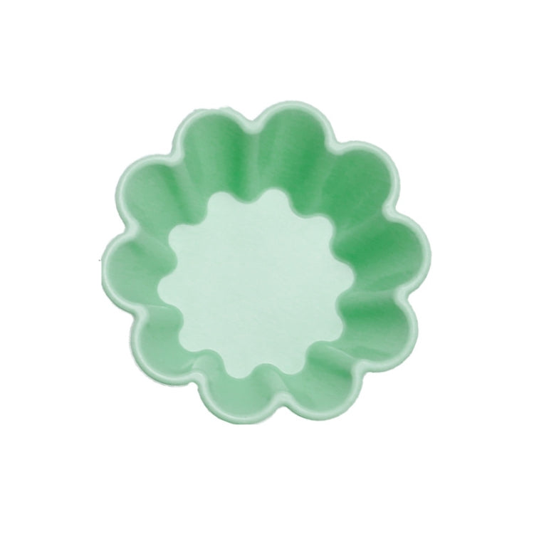 10 pezzi creativi fai da te in silicone per torte, muffin, stampi da forno, stile:, Flower-shaped (Macron Green), Flower-shaped (Macron Pink), Flower-shaped (Candy Color), Hollow (Macron Cyan), Hollow (Macron Pink), Hollow (Candy Color)