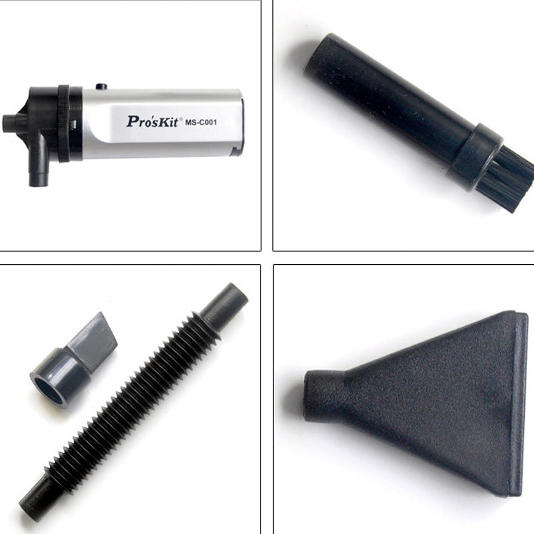 Pro'sKit MS-C001 Mini aspirapolvere Strumento per la pulizia del collettore di polveri della tastiera del computer portatile