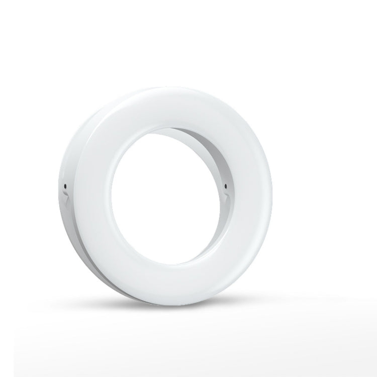 Luce di riempimento dell'anello di bellezza a LED per selfie dal vivo per telefono cellulare, White, Pink, Black