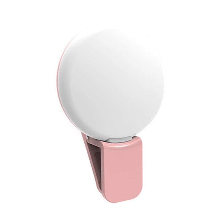 Luce per selfie a LED per foto con luce di riempimento per telefono cellulare da 2 pezzi, White, Pink, Blue, Black