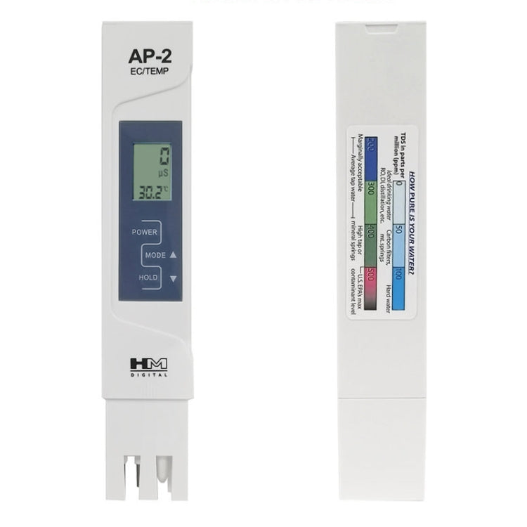 AP-2 Penna di conducibilità HM Misuratore di conducibilità a penna TDS