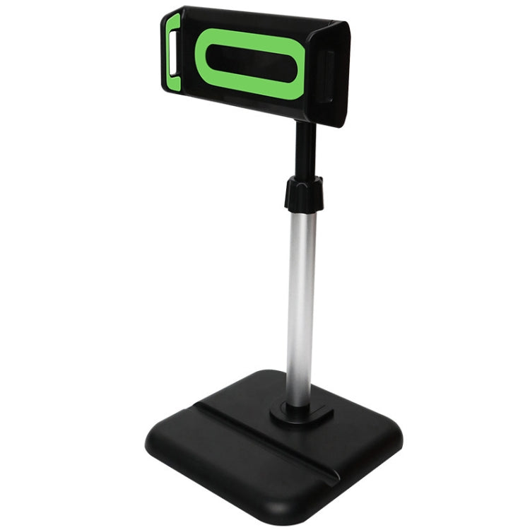 Staffa per telefono cellulare tablet desktop con regolazione telescopica, specifica:, K06 Three-seat (Black), K06 Three-seat (White), K07 Three-seat With Fill Light (Black), K07 Three-seat With Fill Light (White), K05 Flat Plate (Black Gray)