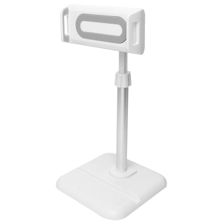 Staffa per telefono cellulare tablet desktop con regolazione telescopica, specifica:, K06 Three-seat (Black), K06 Three-seat (White), K07 Three-seat With Fill Light (Black), K07 Three-seat With Fill Light (White), K05 Flat Plate (Black Gray)