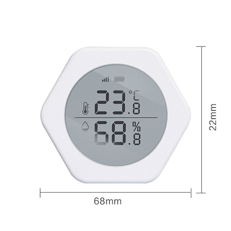 LQ-WS1 Tuya Smart Home Sensore di temperatura e umidità per il controllo wireless dell'interno, LQ-WS1