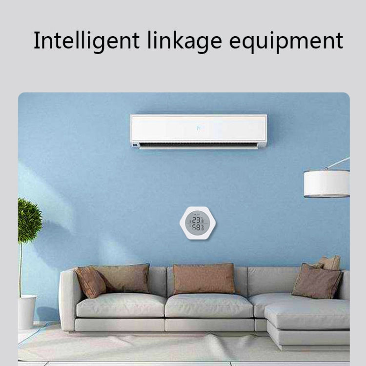 LQ-WS1 Tuya Smart Home Sensore di temperatura e umidità per il controllo wireless dell'interno, LQ-WS1