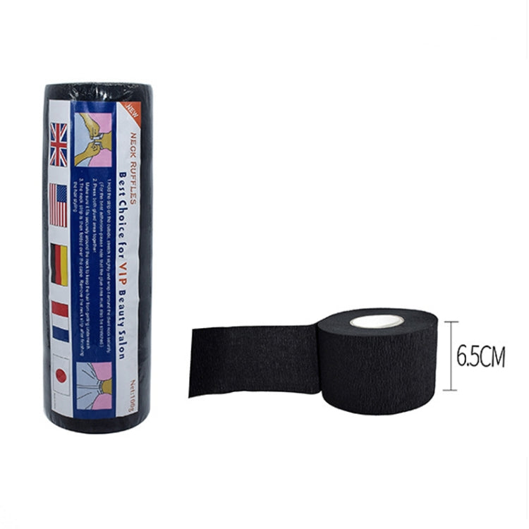 5 set bavaglino usa e getta ispessimento capelli taglio collo carta infrangibile negozio di barbiere forniture per parrucchieri