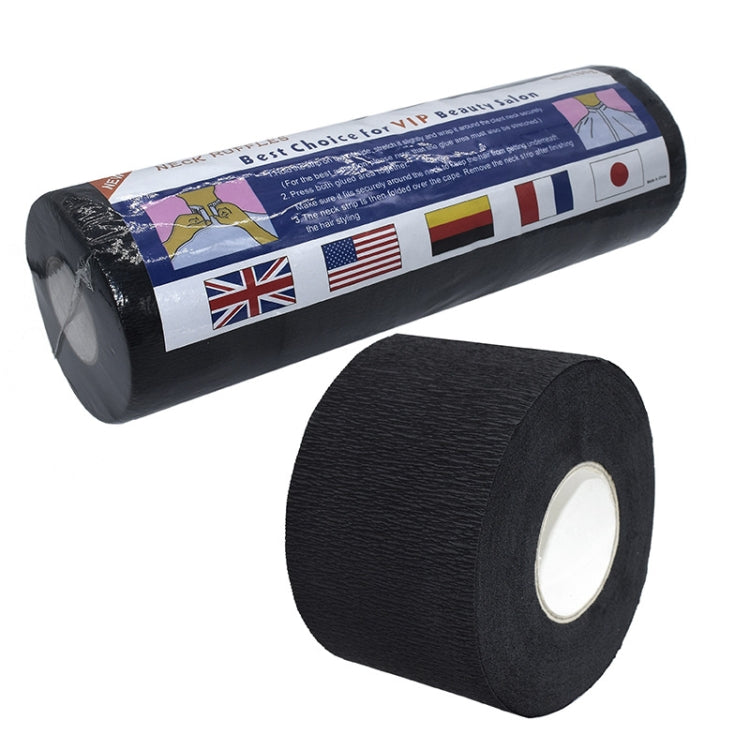 5 set bavaglino usa e getta ispessimento capelli taglio collo carta infrangibile negozio di barbiere forniture per parrucchieri