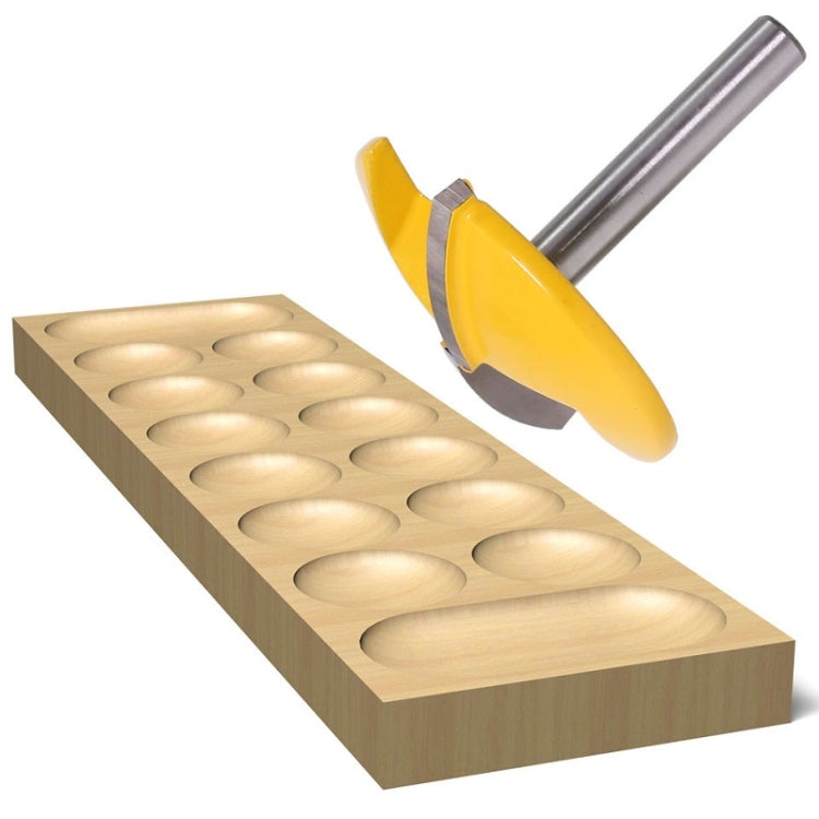 Testa per scanalatura della macchina per incisione e rifilatura della fresa per la lavorazione del legno a fondo piatto sottile a 6 codoli, 6 Shank