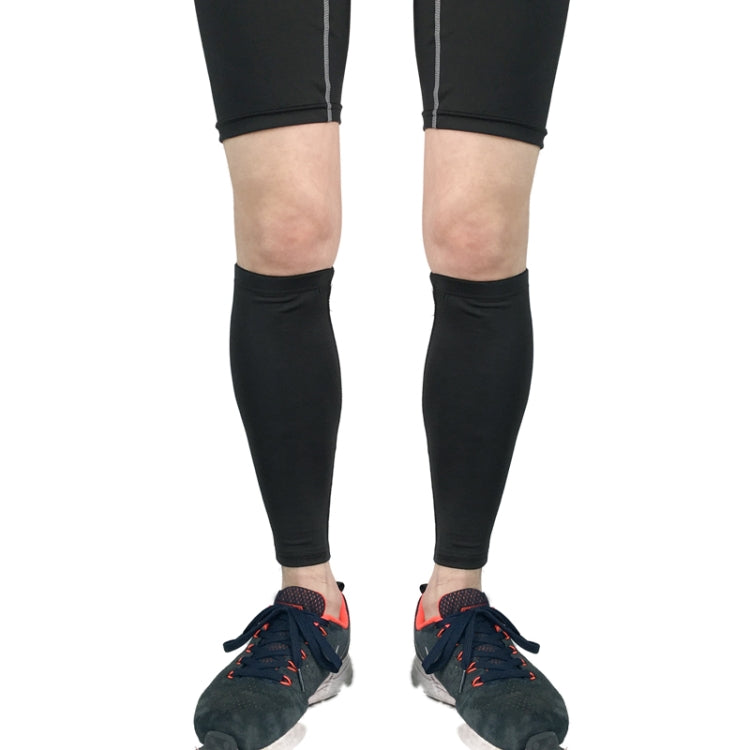 2 pezzi Sport Traspirante Compressione Protezione per polpacci Equitazione Corsa Calcio Basket Alpinismo Equipaggiamento protettivo, M (Black), L (Black), XL (Black), M (White), L (White), XL (White), M (Fluorescent Green), L (Fluorescent Green)