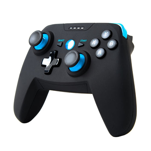 Maniglia per controller di gioco wireless CX-X1 2,4 GHz + Bluetooth 4.0 per Android / iOS / PC / PS3, Single Handle (Black), Handle + Bracket (Black), Handle + Bracket + Receiver (Black), Single Handle (Blue), Handle + Bracket (Blue)
