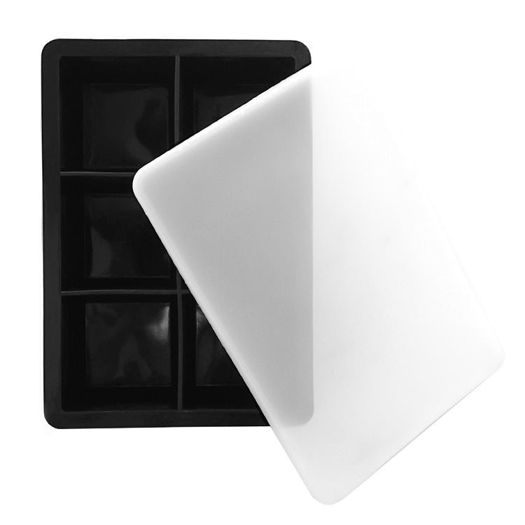 Stampo per vaschetta per ghiaccio in silicone per whisky da 2 pezzi, specifica:, 6 Grid Round, 6 Grid Square Cover, 8 Grid Square Cover, 8 Grid Round, 4 Grid Skull, 4 Square Cover, 37 Grid Honeycomb Cover, 13 Grid Honeycomb Cover, 15 Grid Square Cover
