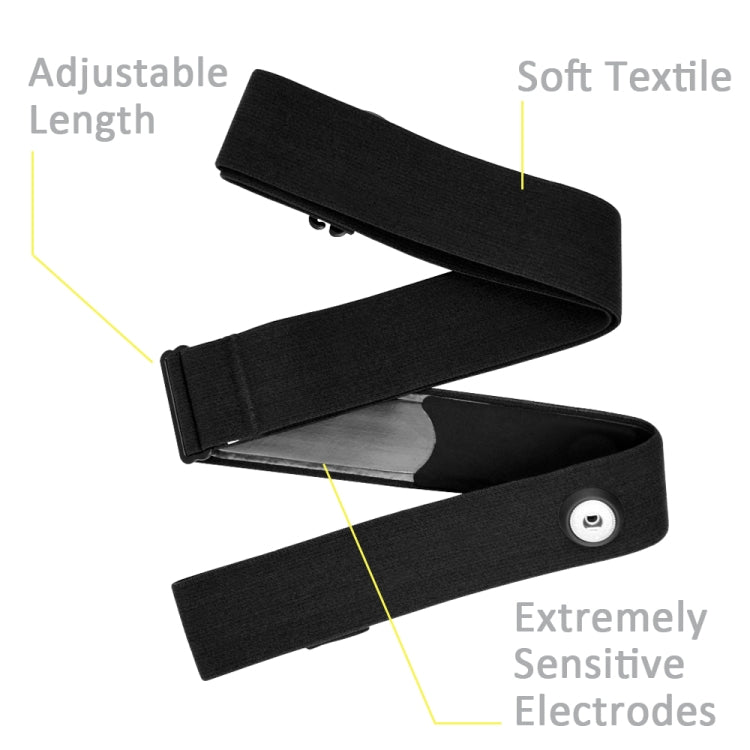KYTO 2809 One-To-One ANT+ Bluetooth 4.0 Fascia toracica wireless per trasmettitore di frequenza cardiaca