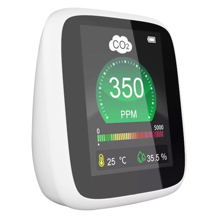 DM1308 CO2 Monitor Tester Qualità dell'aria interna 400-5000ppm Sensore digitale di umidità della temperatura dell'anidride carbonica NDIR
