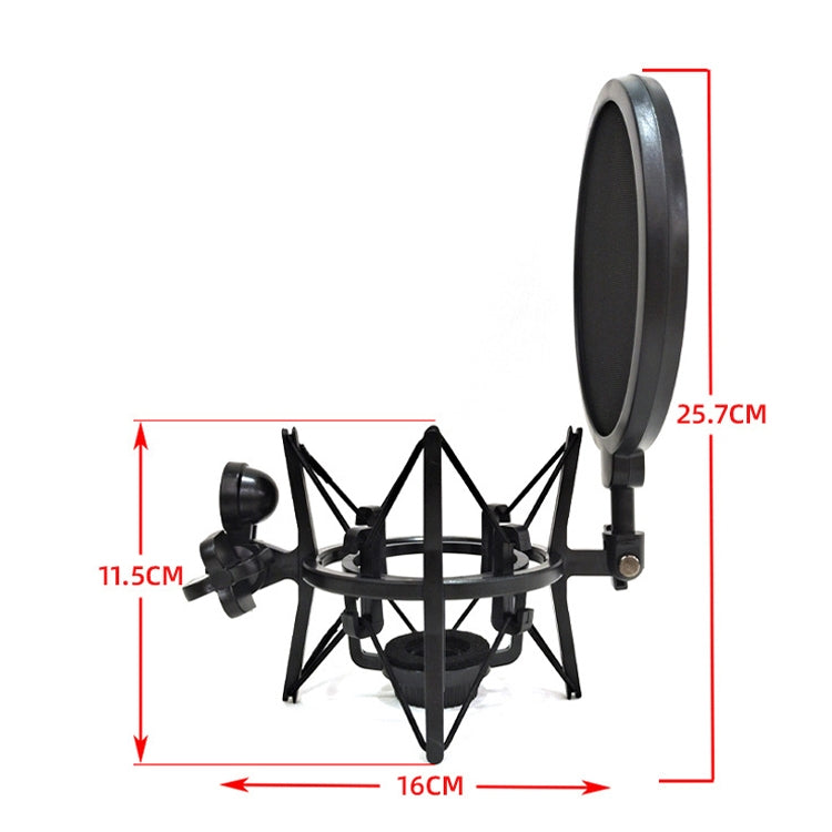 Microfono con staffa antiurto Set di coperture antiurto per microfono a condensatore, SH-100, SH-101