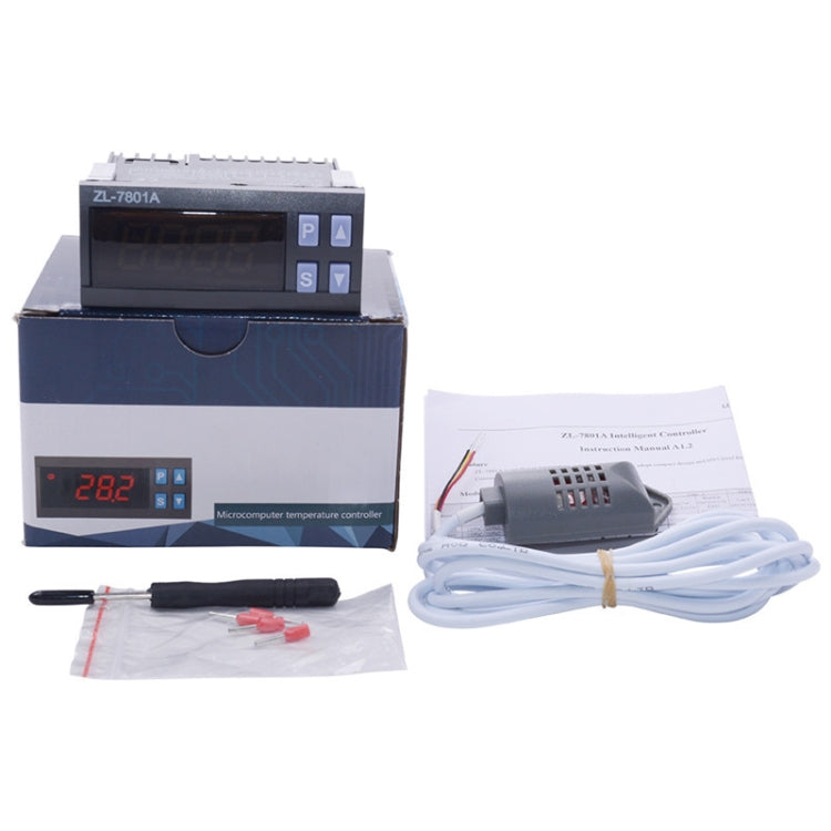 ZL-7801A Conduttore di temperatura automatico del conduttore di temperatura e umidità intelligente a doppia uscita