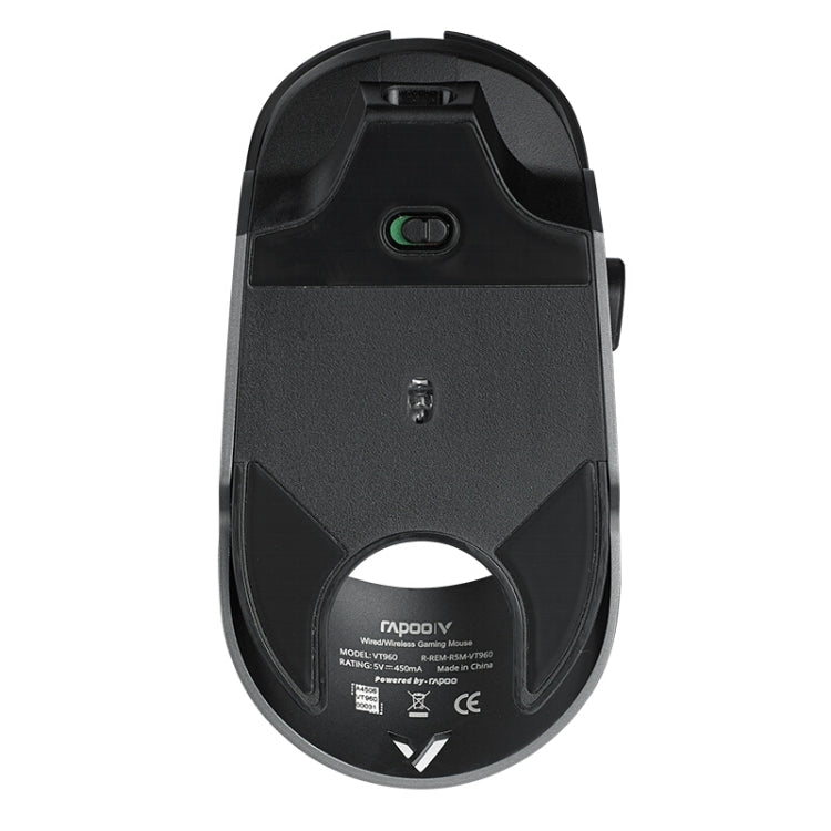 Rapoo VT960 1600 DPI 7 tasti Dual Mode Macro Programmabile Symphony RGB Mouse da gioco wireless retroilluminato