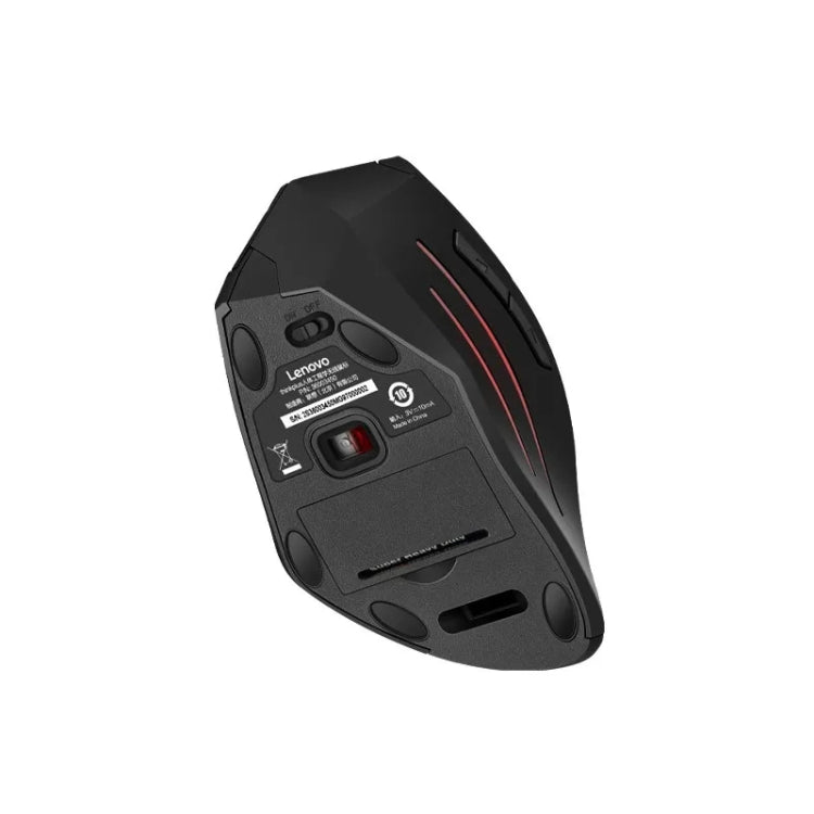 Mouse wireless Lenovo Thinkbook Mouse dal design ergonomico con impugnatura laterale, Side Grip Mice