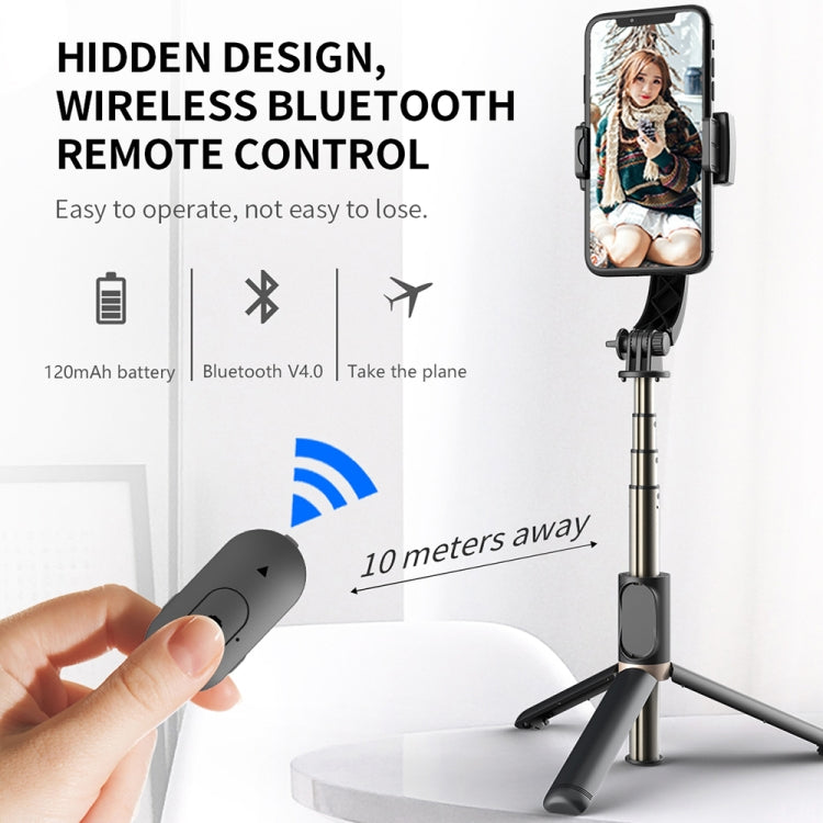 CYKE Q08 Anti-Shake Gimbal Bluetooth Selfie Stick Telefono portatile Treppiede live, No light Version