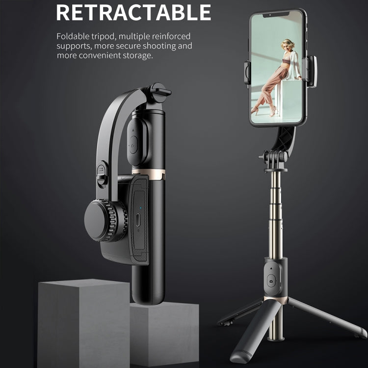 CYKE Q08 Anti-Shake Gimbal Bluetooth Selfie Stick Telefono portatile Treppiede live, No light Version