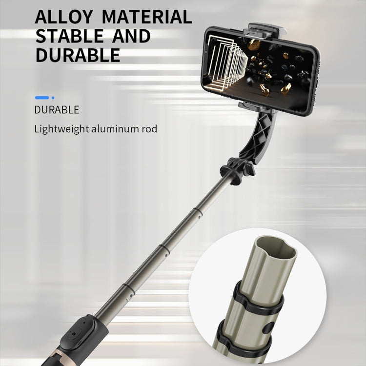 CYKE Q08 Anti-Shake Gimbal Bluetooth Selfie Stick Telefono portatile Treppiede live, No light Version