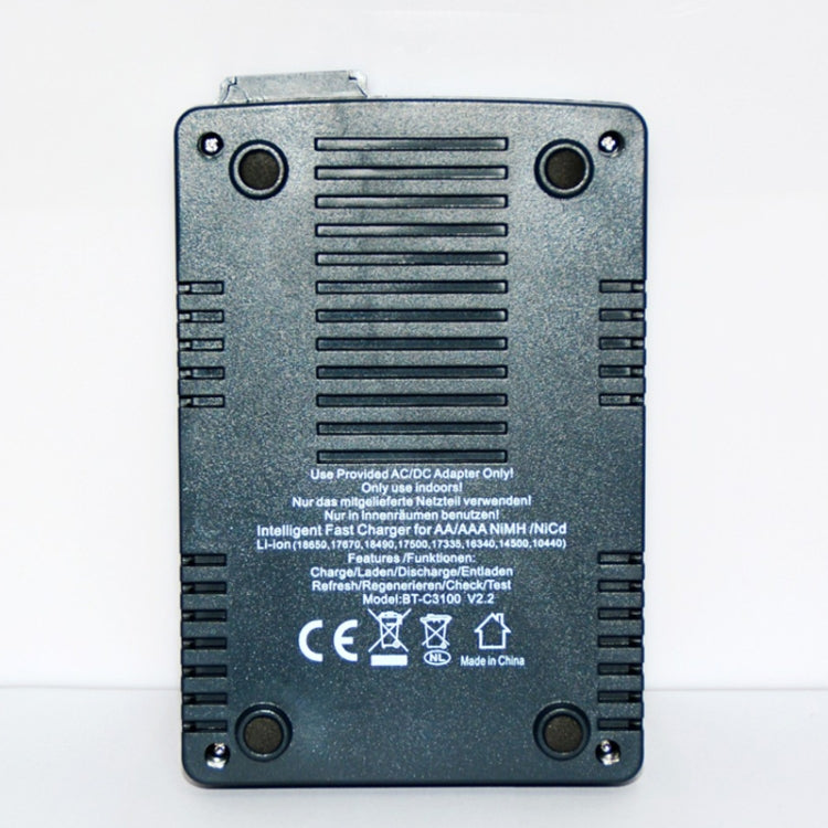 OPUS BT-C3100 Smart Smart Digital Caricabatteria intelligente a 4 slot, EU Plug, US Plug, UK Plug