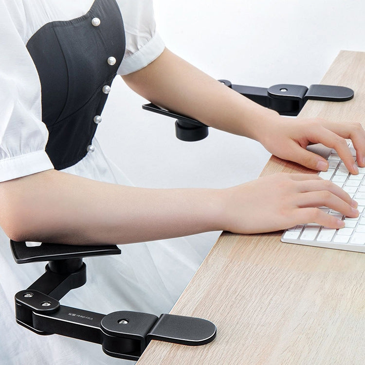 Vaydeer TJ2011 Computer Hand Bracket Mouse Pad Supporto per braccio pigro in metallo Supporto per polso a sbalzo